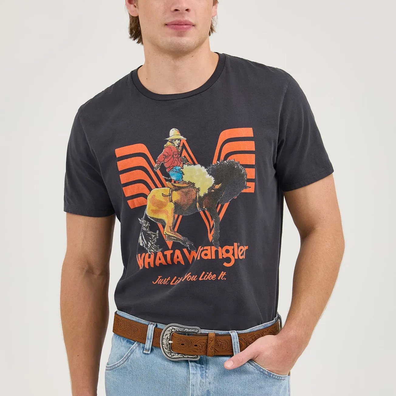 Wrangler? x Whataburger? Long Live Burgers T-Shirt Breathable Design Wear Airflow Ventilation Design