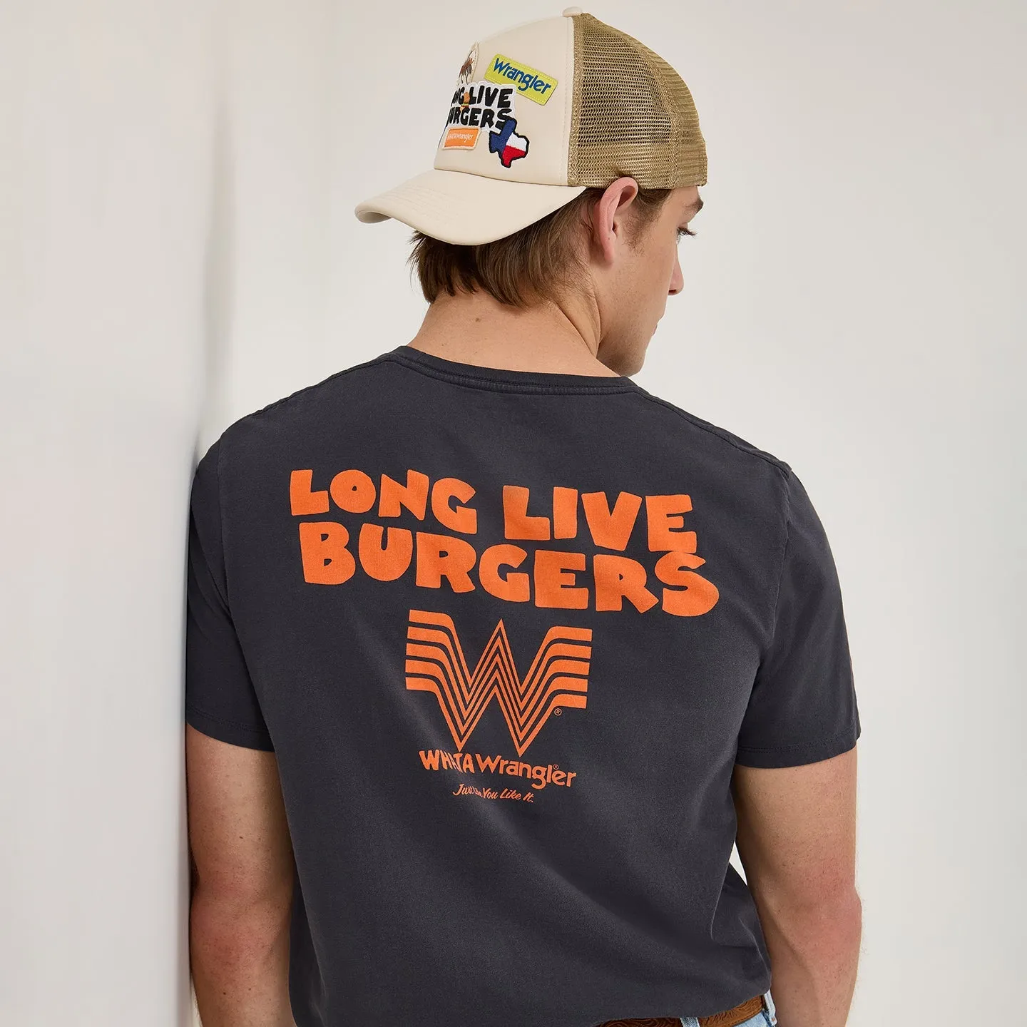 Lightweight Comfort Wear Wrangler? x Whataburger? Long Live Burgers T-Shirt