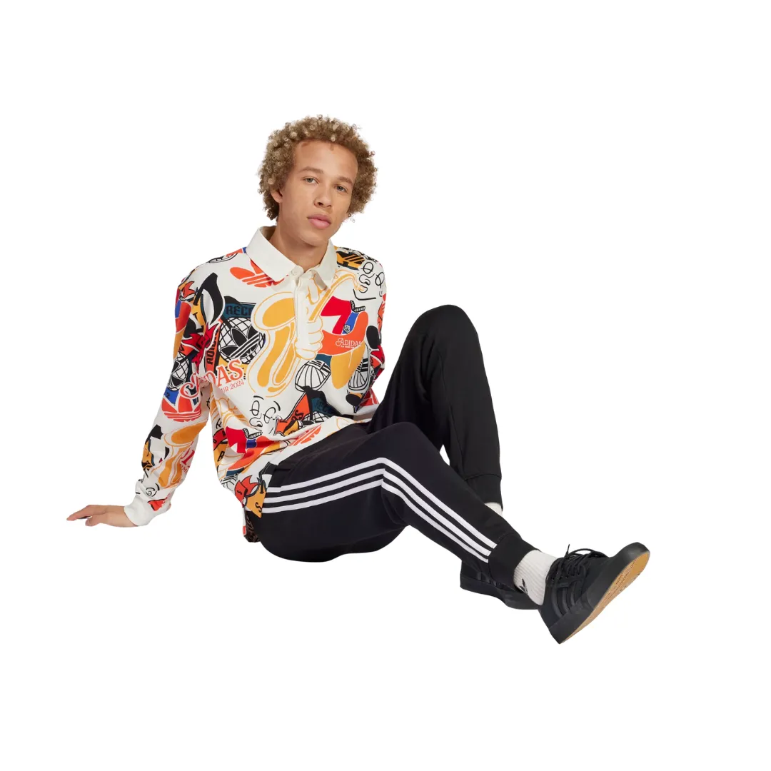 Fit Flex WrinkleResistantMaterial Adidas Originals Men??s Adicolor 3-Stripes Pants Black ?C IU2353