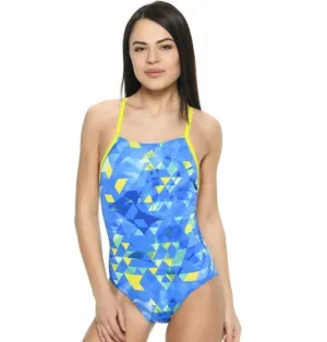 Xtreme Thin Strap Shock Blue/ Solar Yellow All Season Fabric Weight