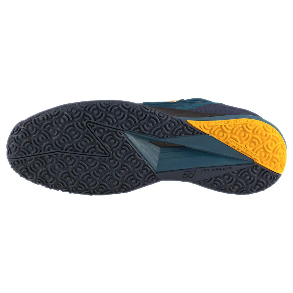 Breathable Knit Upper Yonex Men's Eclipsion 5 - Clay - Ink Blue