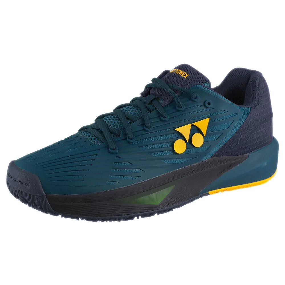 Yonex Men's Eclipsion 5 - Clay - Ink Blue Pressure Dispersing Toe Box