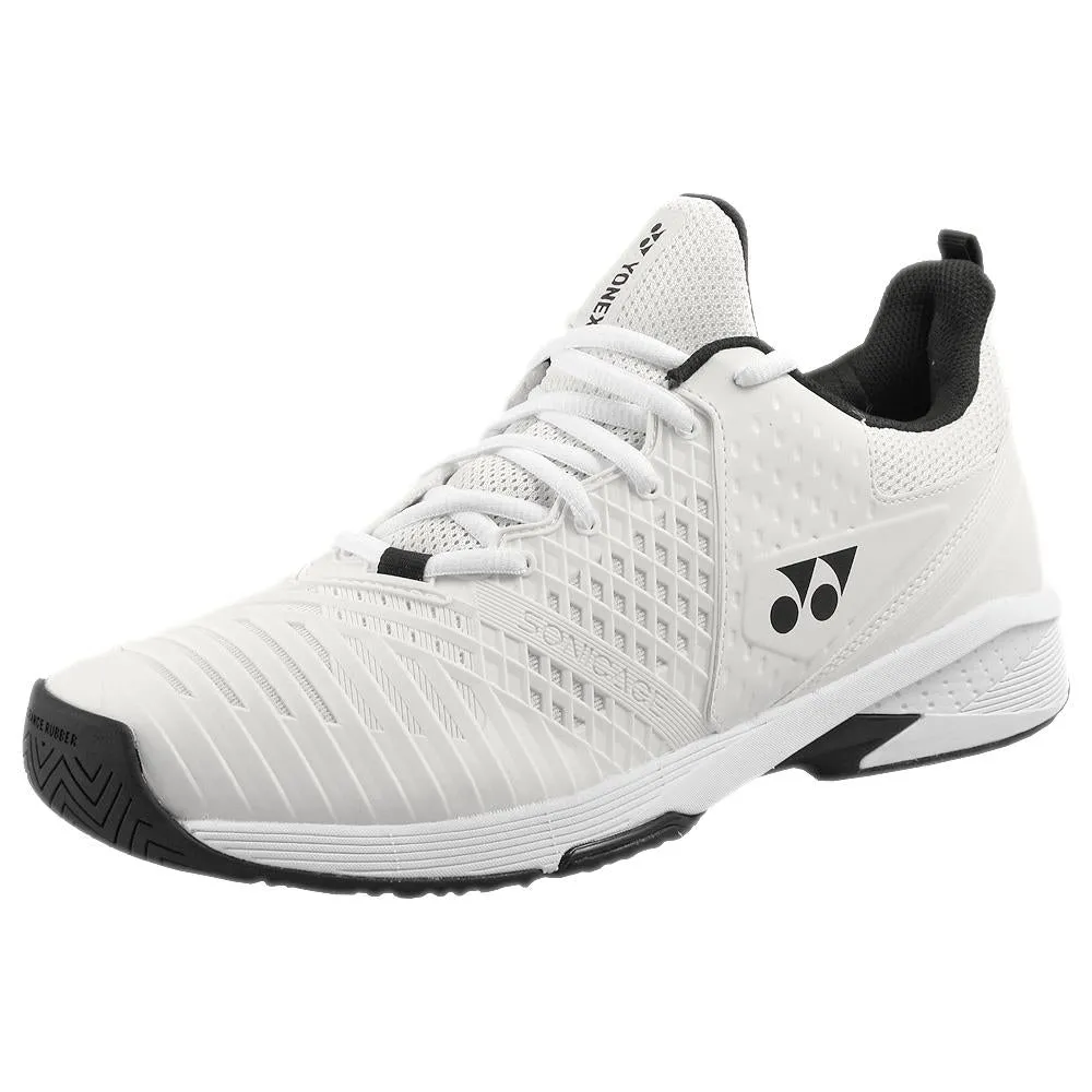 Shock Absorption Midsole Yonex Men's Sonicage Plus - White
